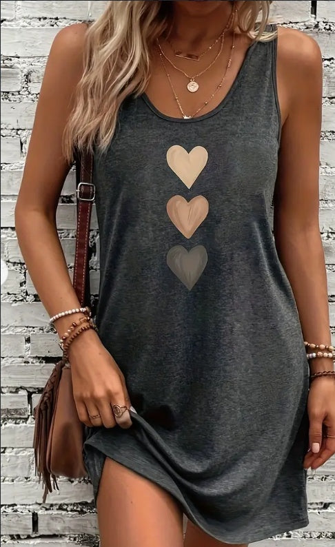 Hart Print Tank Dress